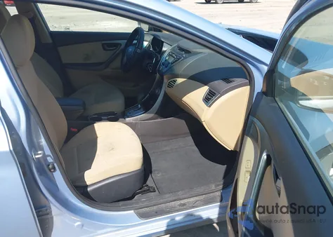 2013 Hyundai Elantra Gls из США, поврежденный, VIN KMHDH4AE7DU491513